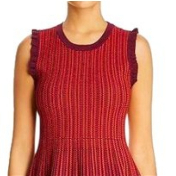 Kate Spade Deep Red Sweater Dress XS - Picture 2 of 9